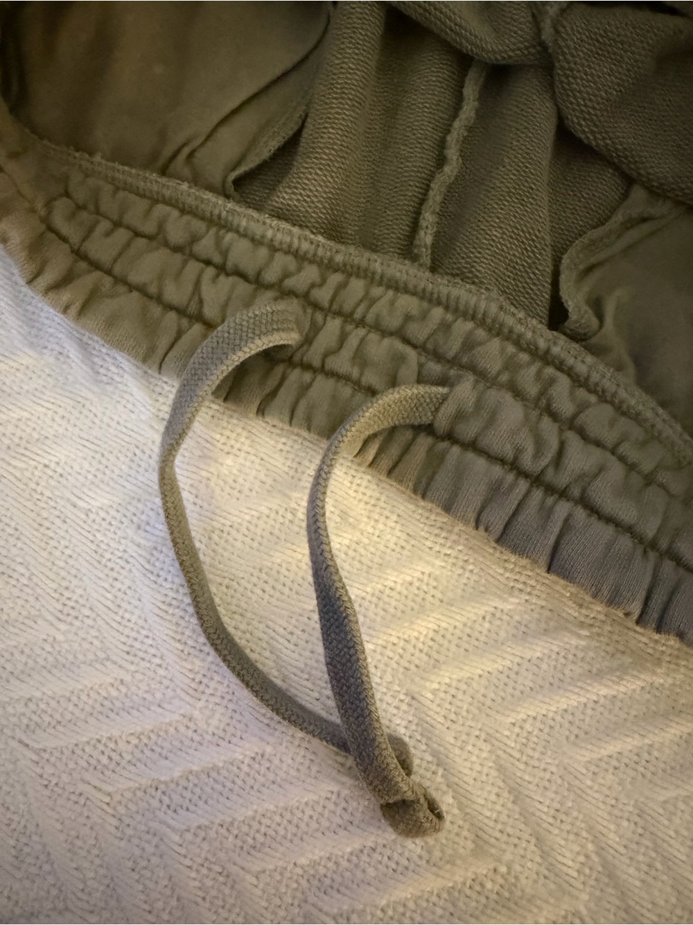 Gymshark Olive Green Elastic Waist Shorts - Picture 5 of 5